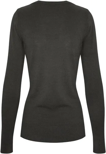 Vista 6 de Cielo Suéter de punto elástico suave y liso para mujer
