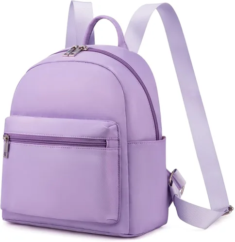 Vista 21 de LOVEVOOK Mini mochila pequeña y linda mochila de moda para niñas y mujeres Beige