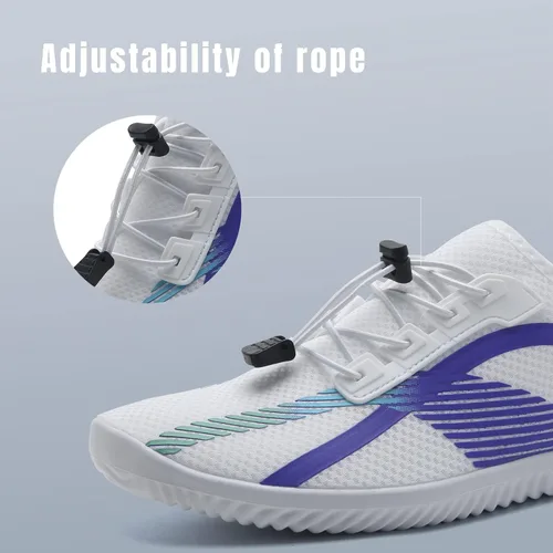 Vista 6 de Tenis impermeables para hombres y mujeres, descalzo, calcetín acuático de secado rápido para usar al aire libre, calzado deportivo para kayak