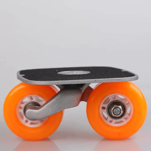 Vista 4 de Placa de patines para carretera con ruedas de poliuretano con rodamientos ABEC-7 608 con ruedas de PU con rodamientos ABEC-7 608 portátiles
