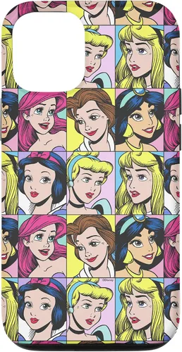Vista 26 de Funda para iPhone 16 Disney Princesses Pop Art Princess Retratos