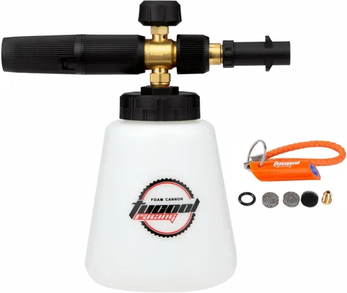 Vista 14 de Cañón de espuma con conector rápido de 1/4 de pulgada, lanza de espuma de nieve para lavadora a presión para Karcher K1700 K1800 K1900