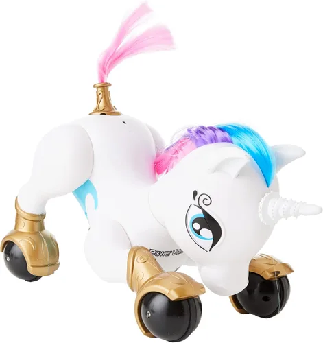 Vista 4 de LEXiBOOK Power Unicorn- Mi primer unicornio inteligente en entrenar, programable con control remoto, función de entrenamiento y control de gestos