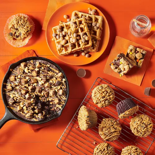 Vista 7 de Betty Crocker Reese's Brownie Mix con chips de mantequilla de maní Reese's, 16 onzas