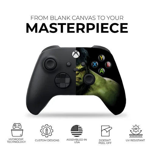 Vista 3 de DreamController Original Xbox Wireless Controller Special Edition Customized Compatible with Xbox One SX, Xbox Series XS & Windows 10 Made with