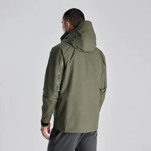 Vista 6 de KAILAS Chaqueta de esquí para hombre, abrigo de invierno impermeable 3 en 1, chaqueta de esquí resistente al viento, chaqueta de nieve acolchada