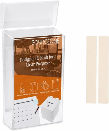 Vista 6 de Source One - Dispensador de literatura de acrílico para montaje en pared para exteriores