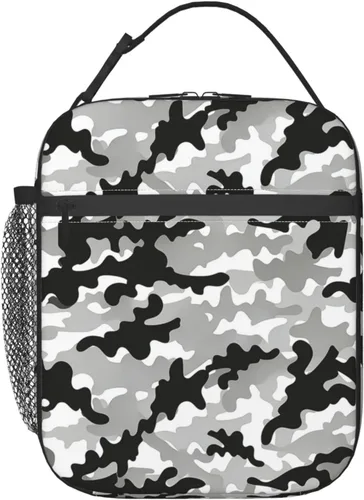 Vista 12 de Miaoquhe Lonchera de béisbol para hombres, bolsa de béisbol con bandera estadounidense para mujeres, bolsa de almuerzo para niños, bolsa de almuerzo