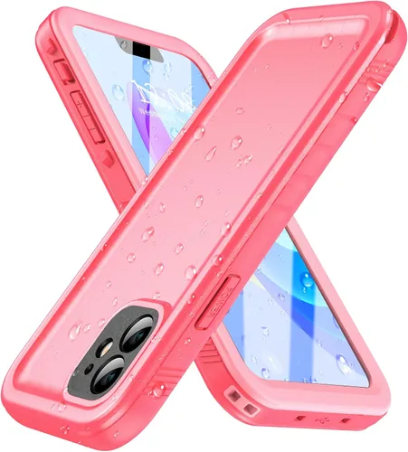 Vista 52 de SPORTLINK Funda impermeable para iPhone SE 3rd 2022/iPhone SE 2nd 2020/iPhone 7/8 - Con protector de pantalla integrado, funda impermeable de cuerpo