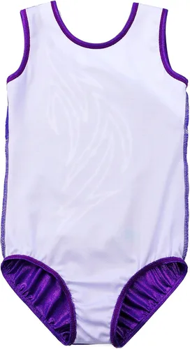 Vista 5 de BAOHULU Leotardos para niñas para gimnasia y danza, bordados, con purpurina, pantalones cortos atléticos de 5 a 14 años