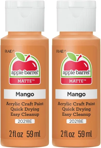 Vista 135 de Apple Barrel 20529 Pintura acrílica, 2 onzas, verde Navidad, paquete de 2