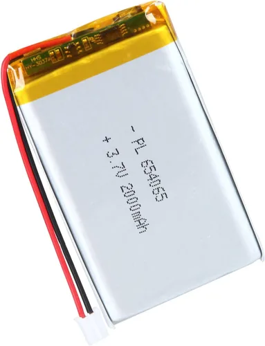Vista 23 de 503040 3.7V Lipo Batería 600mAh Batería recargable de polímero de litio con conector JST PH2.0.000 in para dispositivo electrónico