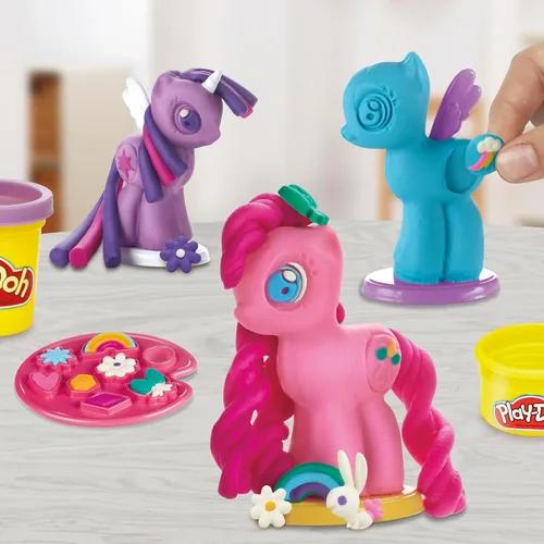 Vista 4 de Play-Doh My Little Pony Make 'n Style Ponies (exclusivo de Amazon)