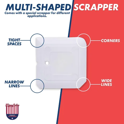 Vista 8 de ZippySolve Lechada para Azulejos, Kit de Reparación, Paquete de 2 Rellenos de Lechada, Restaura y Renueva la Línea de Juntas de Azulejos, Tubo
