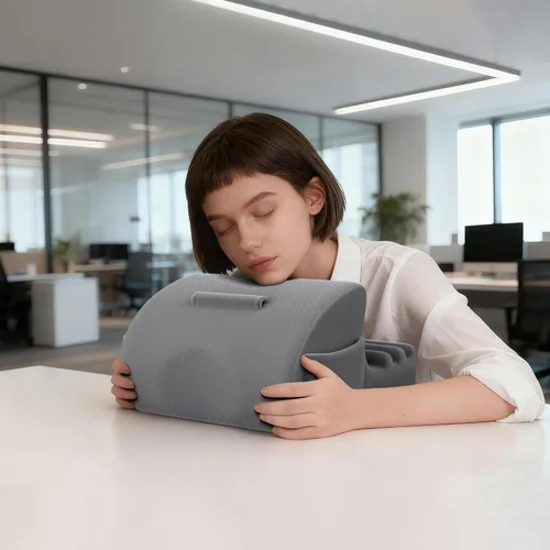 Vista 9 de CreaDream Soporte de almohada para tablet, soporte para tablet para cama, regazo con 3 ángulos de visión, bolsillo, soporte para lápiz capacitivo