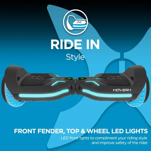 Vista 5 de Hover-1 H1-100 - Hoverboard eléctrico con luces LED en las ruedas