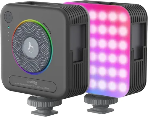 Vista 10 de SmallRig Panel de luz video de RM120 RGB LED, luz portátil de la cámara