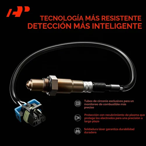Vista 3 de A-Premium Sensor de Oxígeno O2 Compatible con Volkswagen Jetta/Golf 2012-2014, Passat 2014, Beetle 2012-2013, CC 2010-2017, Touareg 2011-2015, Eos