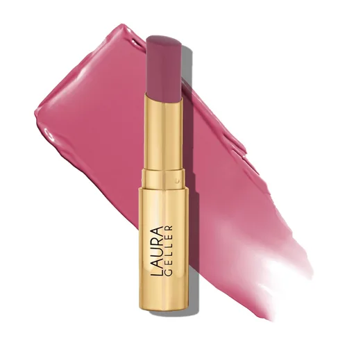 Vista 21 de LAURA GELLER NEW YORK Jelly Balm Bálsamo labial tintado hidratante - Kiss-n-Tell - Vitamina E hidratante - Acabado semibrillante