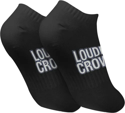 Vista 2 de devor Calcetines tobilleros para niñas, calcetines de algodón para niñas, calcetines de tobillo de algodón a la moda más ruidosos con calcetines