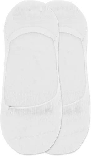 Vista 2 de Merrell Calcetines ligeros unisex para adultos, para hombres y mujeres, paquete de 3 pares, soporte de arco y agarre de talón, Blanco
