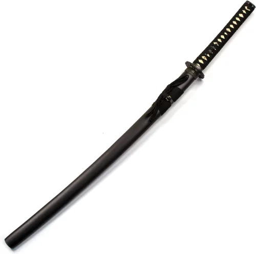Vista 5 de Ace Martial Arts Supply Espada katana de práctica Iaito de acero al carbono sin afilar
