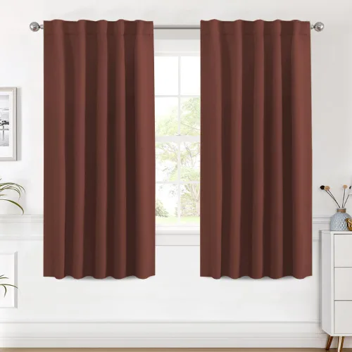 Vista 51 de H.VERSAILTEX Cortinas Opacas con Aislamiento Térmico, Paneles de Tratamiento de Ventanas que Oscurecen la Habitación, Cortinas Opacas para Sala