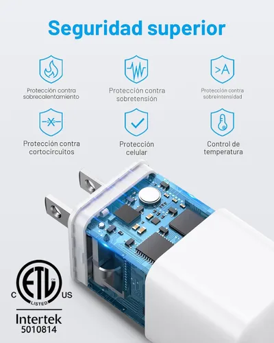 Vista 2 de Cargador Lightning para iPhone，[Certificado MFi] Cargador USB para teléfono con cable de carga de 6 pies para iPhone 14 13 12 11 Pro/Pro Max/SE
