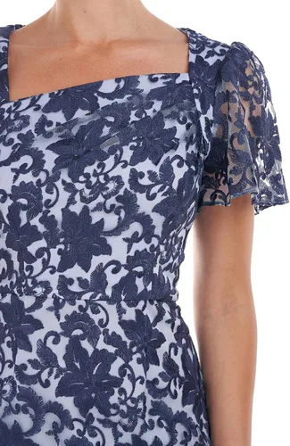 Vista 5 de JS Collections Vestido de cóctel Ellie Flutter para mujer