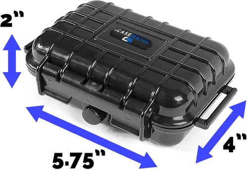 Vista 5 de CASEMATIX Funda protectora de viaje para comunicador satelital ZOLEO - Funda impermeable a prueba de golpes para comunicador y cable de carga, solo