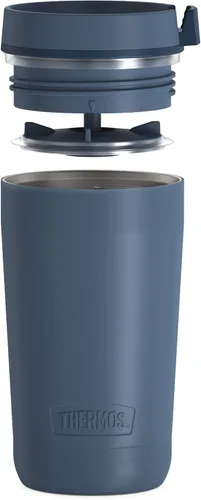 Vista 5 de THERMOS ALTA SERIES - Vaso térmico de acero inoxidable, 12 onzas, color pizarra utensilios de cocina de camping