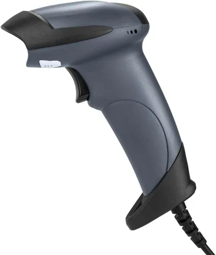 Vista 2 de NETUM Escáner de código de barras USB láser, escáner de código de barras 1D manual con cable para lectura de UPC EAN, pistola para venta al por
