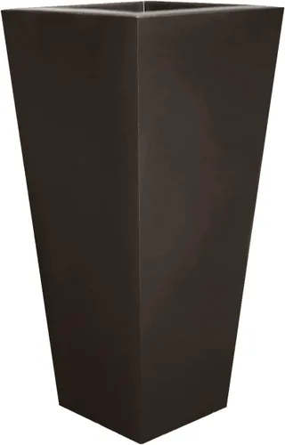 Vista 4 de Tusco Products CTU26BK Cosmo - Maceta alta, color negro, 26 pulgadas