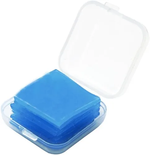 Vista 2 de Eforcase 24 piezas DIY diamante pegamento arcilla diamante imagen cera con 4 piezas diamante imagen cera organizador caso para diamante imagen