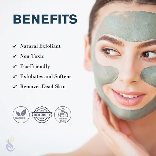 Vista 2 de ClearLee Piedra pómez de grado cosmético – 100% grano/polvo natural puro – excelente para exfoliación de la piel en jabones caseros DIY