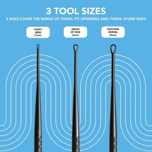 Vista 5 de Tonsil Tech Herramienta para Eliminar Cálculos de Amígdalas - Kit de Eliminación de Cálculos de Amígdalas - Hecho en EE.UU