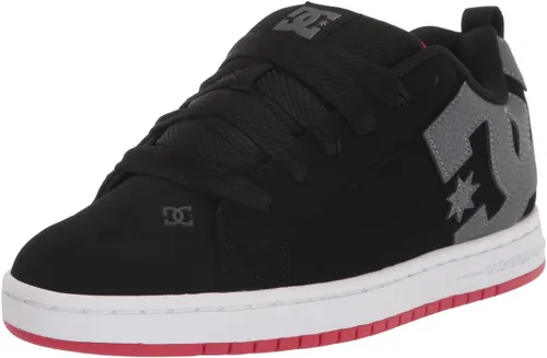 Vista 24 de DC Shoes Court Graffik - Tenis de skate para hombre Negro
