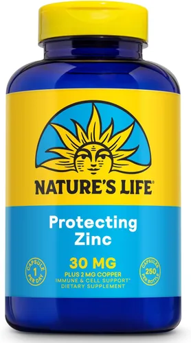 Vista 7 de Nature's Life Picolinato de zinc 30 mg más 2 mg de cobre - Suplemento de zinc quelado para apoyo inmunológico, cardiovascular, de piel, función