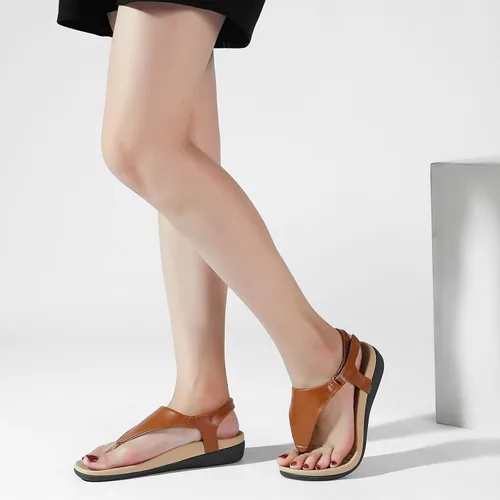 Vista 5 de UTENAG - Sandalias ortopédicas ajustables con soporte de arco para mujer