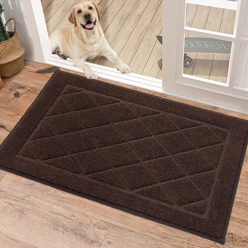 Vista 71 de BEQHAUSE - Tapete para puerta de 20 x 32 pulgadas, antideslizante, color beige