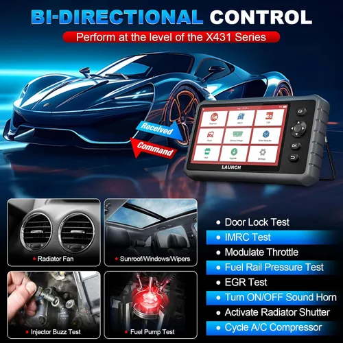 Vista 2 de LANZAMIENTO X431 CRP919E Lite OBD2 escáner, nueva herramienta de escaneo bidireccional 2026