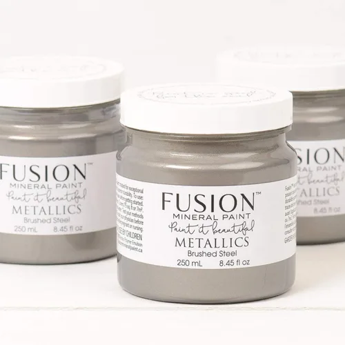 Vista 7 de Fusion Mineral Paint Metálicos (1.3 fl oz, Bronce)