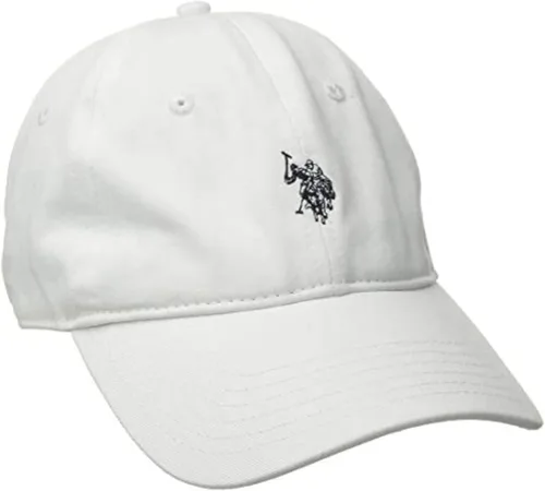 Vista 12 de U.S. Polo Assn. Gorra de béisbol, sombrero ajustable de papá 100% algodón con pequeño logo de pony Negro