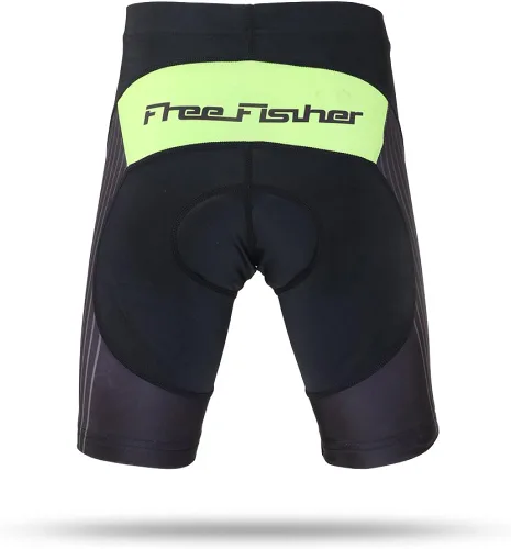 Vista 5 de Camiseta de ciclismo para niños, manga corta, diseño de caricatura de FISHER FREE