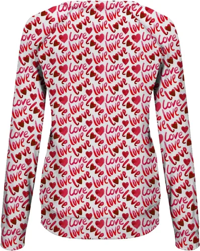 Vista 16 de Sudadera de manga larga con estampado de leopardo y corazón para mujer, para el día de San Valentín, sin botones, para niñas, regalos
