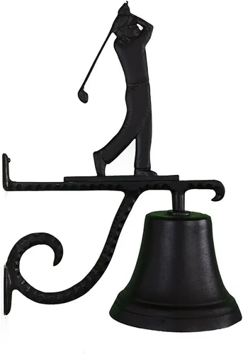 Vista 24 de Montague Metal Products Campana de fundición con oso negro