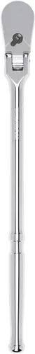 Vista 10 de TEKTON Trinquete largo de liberación rápida con cabezal flexible de 1/2 pulgada de impulso x 14 pulgadas SRH31214