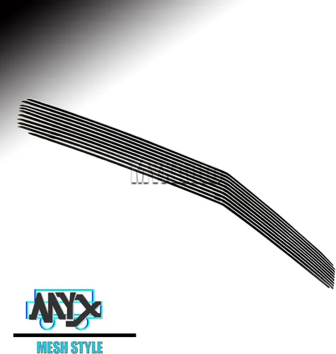 Vista 2 de Se adapta a 2010-2013 Chevy Camaro SS V8 parachoques delantero inferior aluminio cromo Billet rejilla inserción 2011 2012