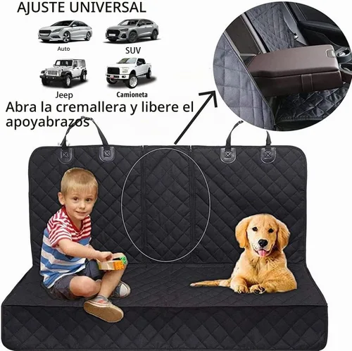 Vista 7 de BESULEN - Funda impermeable para asiento de coche, color negro