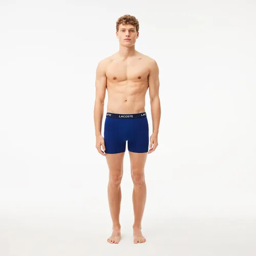 Vista 2 de Lacoste Paquete de 3 calzoncillos tipo bóxer para hombre